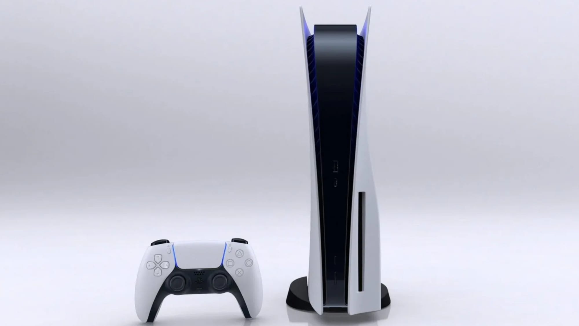 playstation 5 with a dualsense controller.