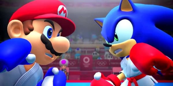 mario and sonic boxing in the olympic games video game